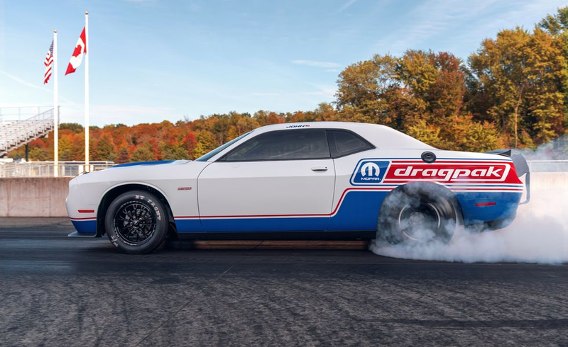 Illustration for article titled The 2020 Dodge Challenger Drag Pak Will Allow 50 People To Run 7s